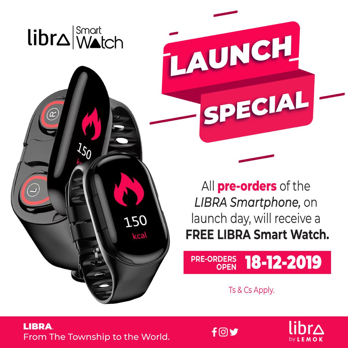 Tshepo_Chang's tweet photo. I have found a better one! A bit more in price but specs are as follows:
128 GB space
4800 mAh battery
If you order it from their website https://t.co/vu0ytQNuWz today, you get a smart watch with it!
The brand was started in Soshanguve by @lebogangmokubel
#Libra18Dec https://t.co/IUnDMLjqoF