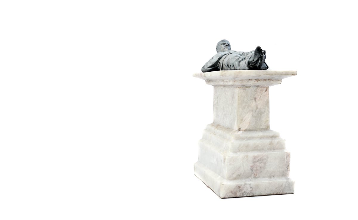 Ruhanjvv's tweet photo. The New Breed Series
Title: Patience on a Monument - Part I &amp; II
Medium: Patinated Bronze on Namibian Marble 
Dimensions: 520mm x 120mm x 100mm
Edition: 6

#bronze #bronzesculpture #sculpture #ceramic #ceramicshell #southafricanart #southafricansculpture #sculptor #patina #art https://t.co/uIxyXEx4xg