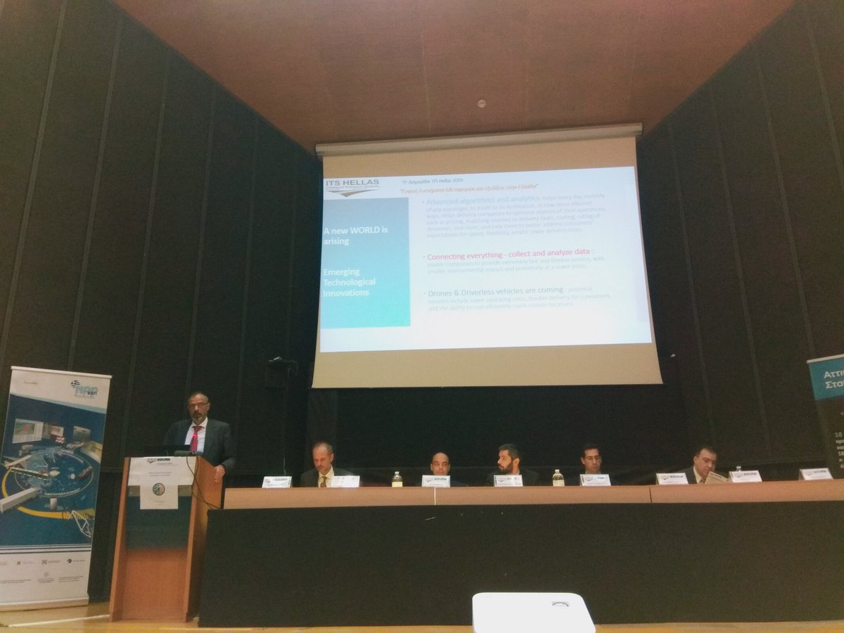 nikolkaritsioti's tweet image. 🔝The 2️⃣nd day of #ITSHellas2019 has already started❗ A very important session on the #strategy and future of #intelligenttransportsystems is ongoing. Stay tuned for more❗