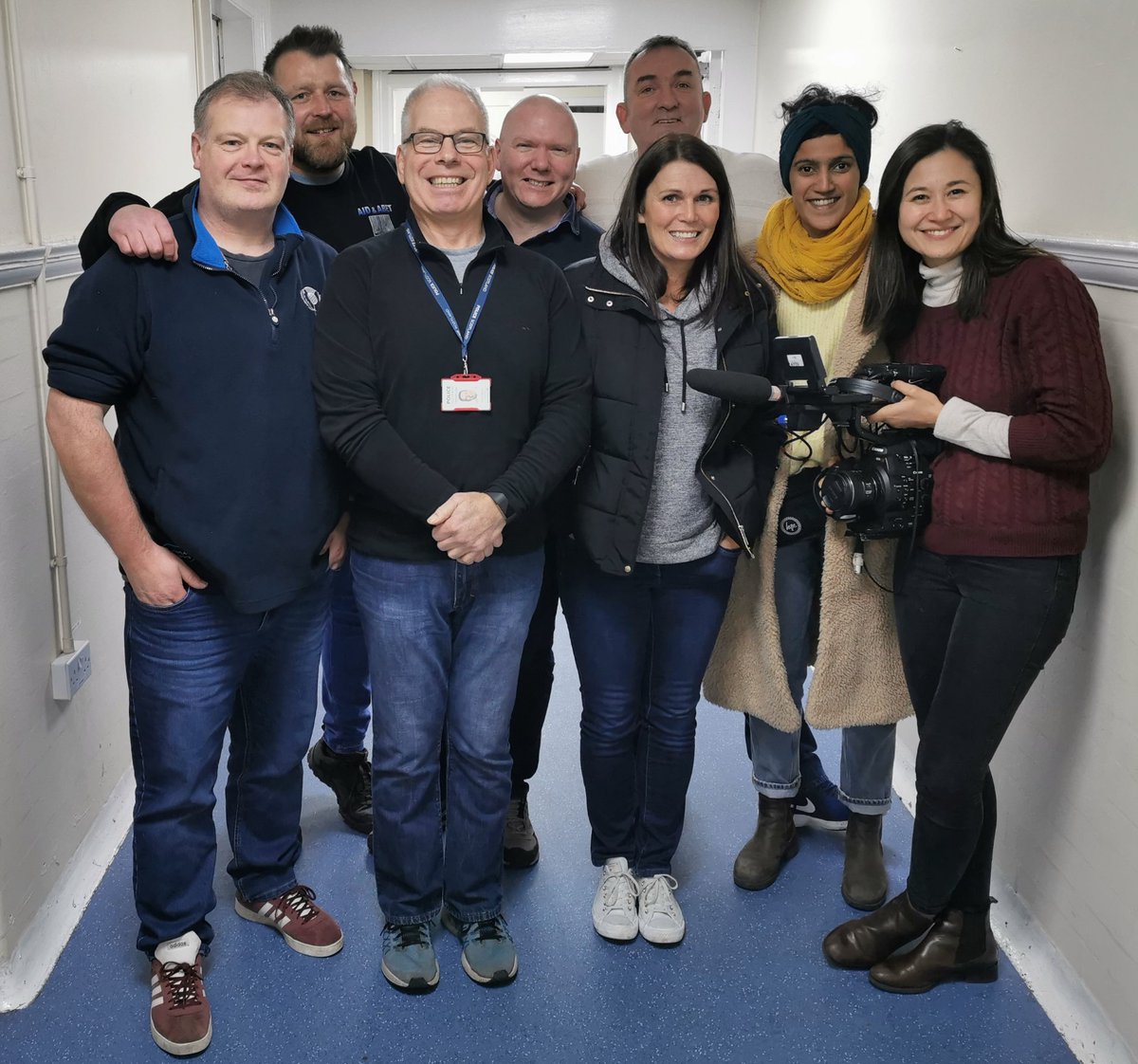 PSOSEdinburgh's tweet photo. Officers and mentors from the VOW project are very excited to have been shadowed for an upcoming documentary, highlighting the work they have been doing to reduce offending amongst young people in Edinburgh. Watch this space for more details! #TheVowProject #crimeprevention https://t.co/qmA8SeW9W2
