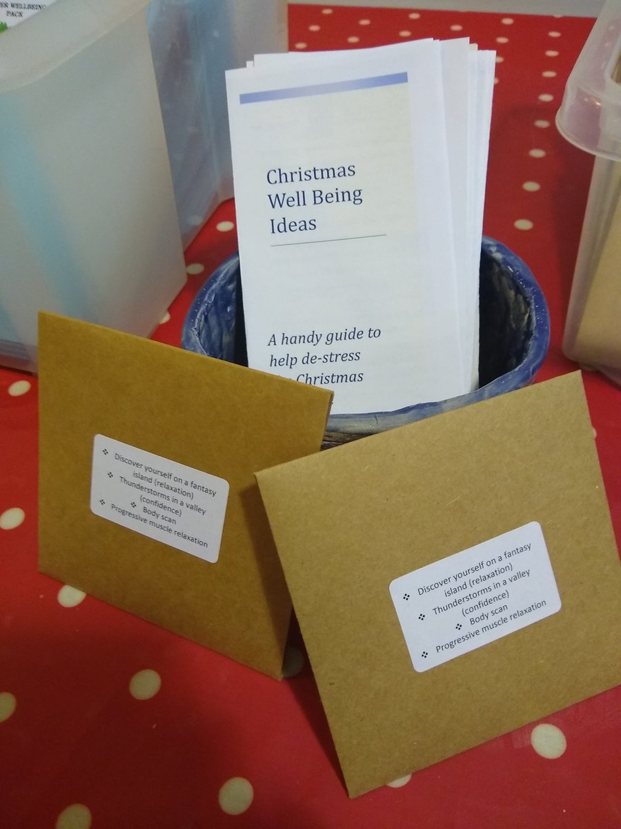 Mettlpt's tweet photo. The Mett centres winter wellbeing packs are proving incredibly popular with clients, mindfulness CDs, advice of keeping well over the festive period and personal care goodies. With thanks to our charity fund. @Mettlpt @RecoveryCollege @PatientExpLTHT @TapperT https://t.co/FcOrsPgTMJ