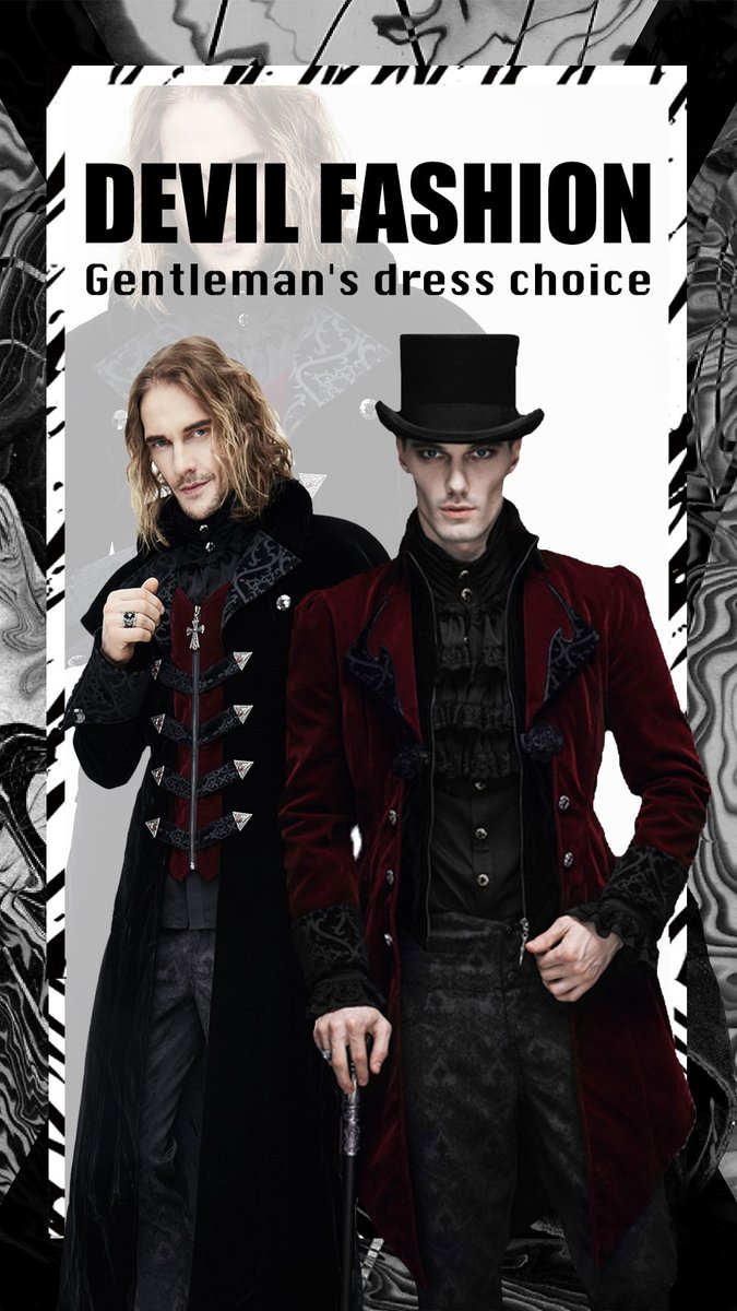 GGcostume's tweet photo. DEVIL FASHION
Gentlemans dress chioce
@steampunk
https://t.co/ian59dMLeu https://t.co/7xHN60Jkvl