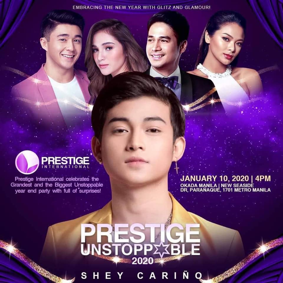 SheyCarino's tweet photo. This is it guys! See you all at OKADA Manila with @piolopascual_ph @barbieeimperial   @maxinemedina Aaron Villaflor and more! https://t.co/nLHUmj2NUe