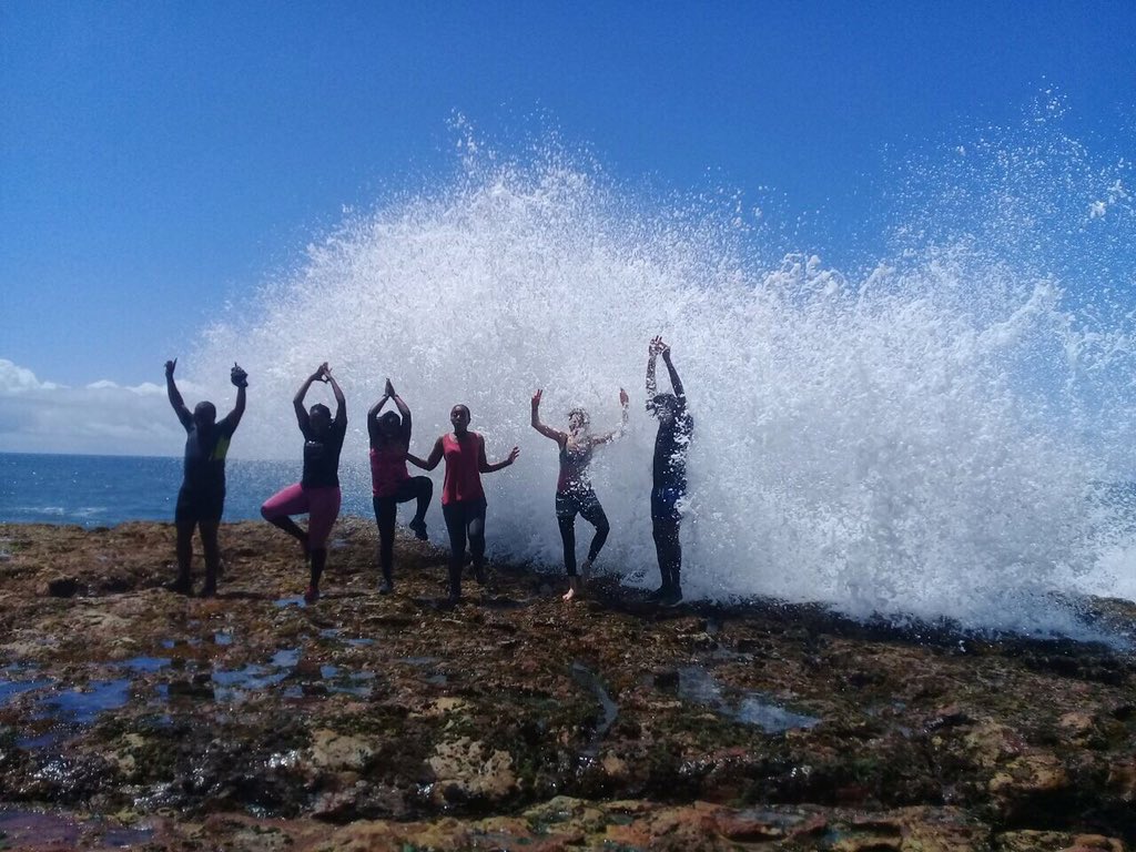 _breard's tweet image. No one does summer like we do!!! And we are ending the year on a high summer note ☀️☀️🌦💪🏽🧗🏽‍♀️🧗🏽‍♂️🏊🏽‍♀️👣👣😎😎
#summer19
#Summer2019 
#Mpondolandhike
#Wildcoast