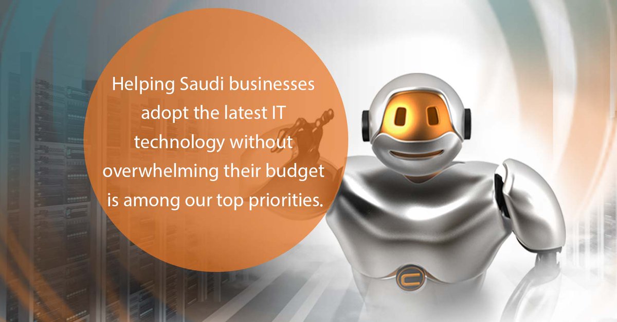 ctelecoms_ksa's tweet photo. Helping #Saudi businesses adopt the latest #IT_technology without overwhelming their budget is among our top priorities: https://t.co/75BFw7z9Ny https://t.co/w1EBCaze6o