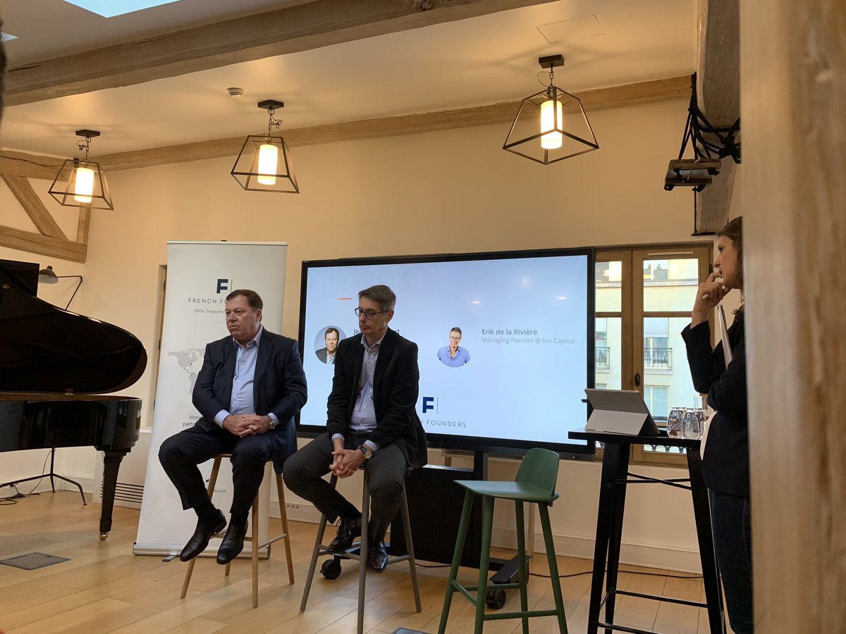 bengslab's tweet photo. Building a #Unicorn ! #Bengs is happy to host @FrenchFounders for the last founders breakfast of the year! Erik de la Rivière (@Iris_Capital) and Jean-Luc Robert (@kyribacorp) sharing some tips to #scale successful businesses https://t.co/SKq1HXCuGf