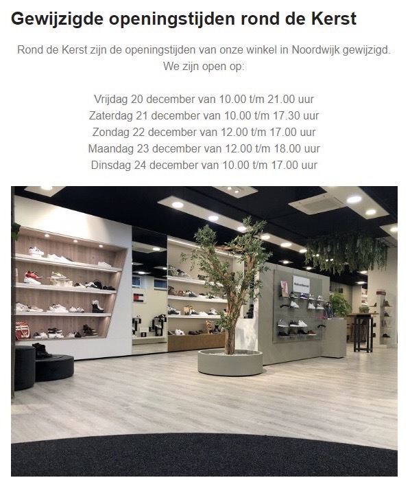 Openingstijden rondom de kerst.
lees verder -> aadvandenberg.nl/winkel