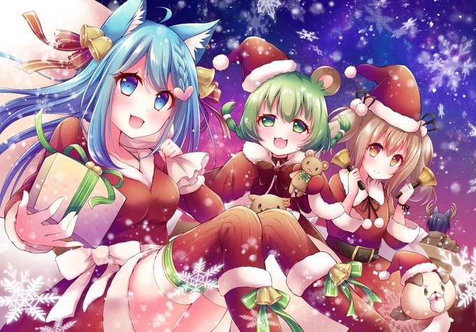 ?もうすぐクリスマス?
#あにまーれ #いちかあるばむ #らんあーと #はねるあーと 