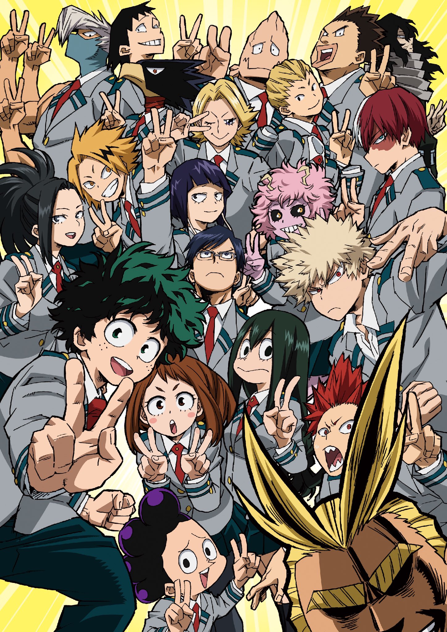 僕のヒーローアカデミア ヒロアカ アニメ公式 En Twitter 12 金 公開 僕のヒーローアカデミア The Movie ヒーローズ ライジング を観る前に ヒロアカ Pvをチェック その 雄英ヒーロー科1年a組pv T Co 8km0g64l3a Heroaca A ヒーローズ