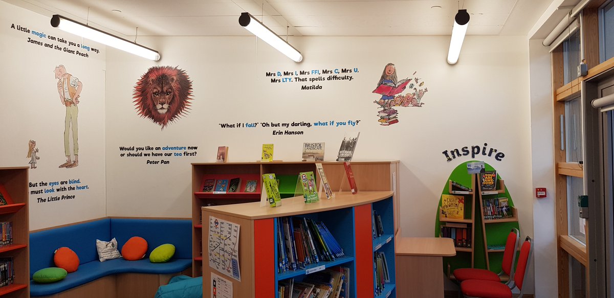 Sounds_Comm's tweet photo. How good do these vinyls we created for the library @CourtneyPrimary look! Get in touch with our print &amp; design team to bring your creative vision to life. https://t.co/vlO5g0N4hL