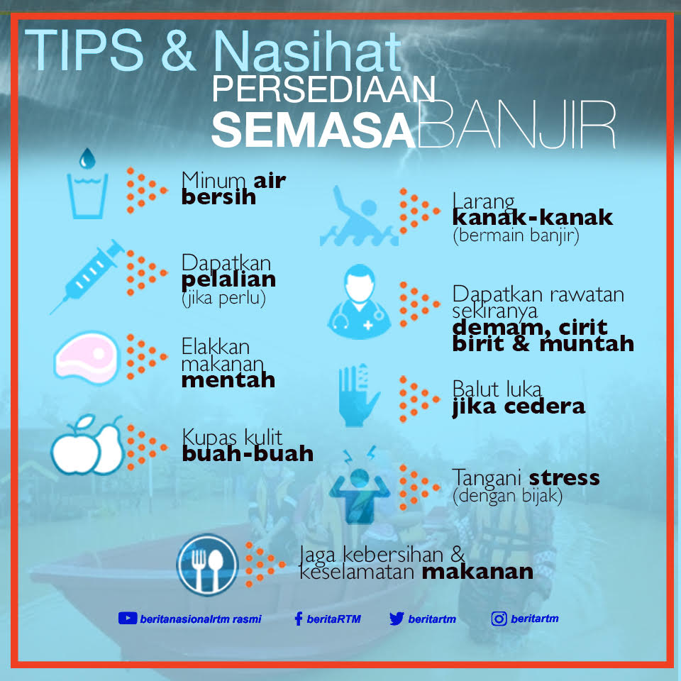 Berita Rtm On Twitter Infografik Tips Dan Nasihat Persediaan