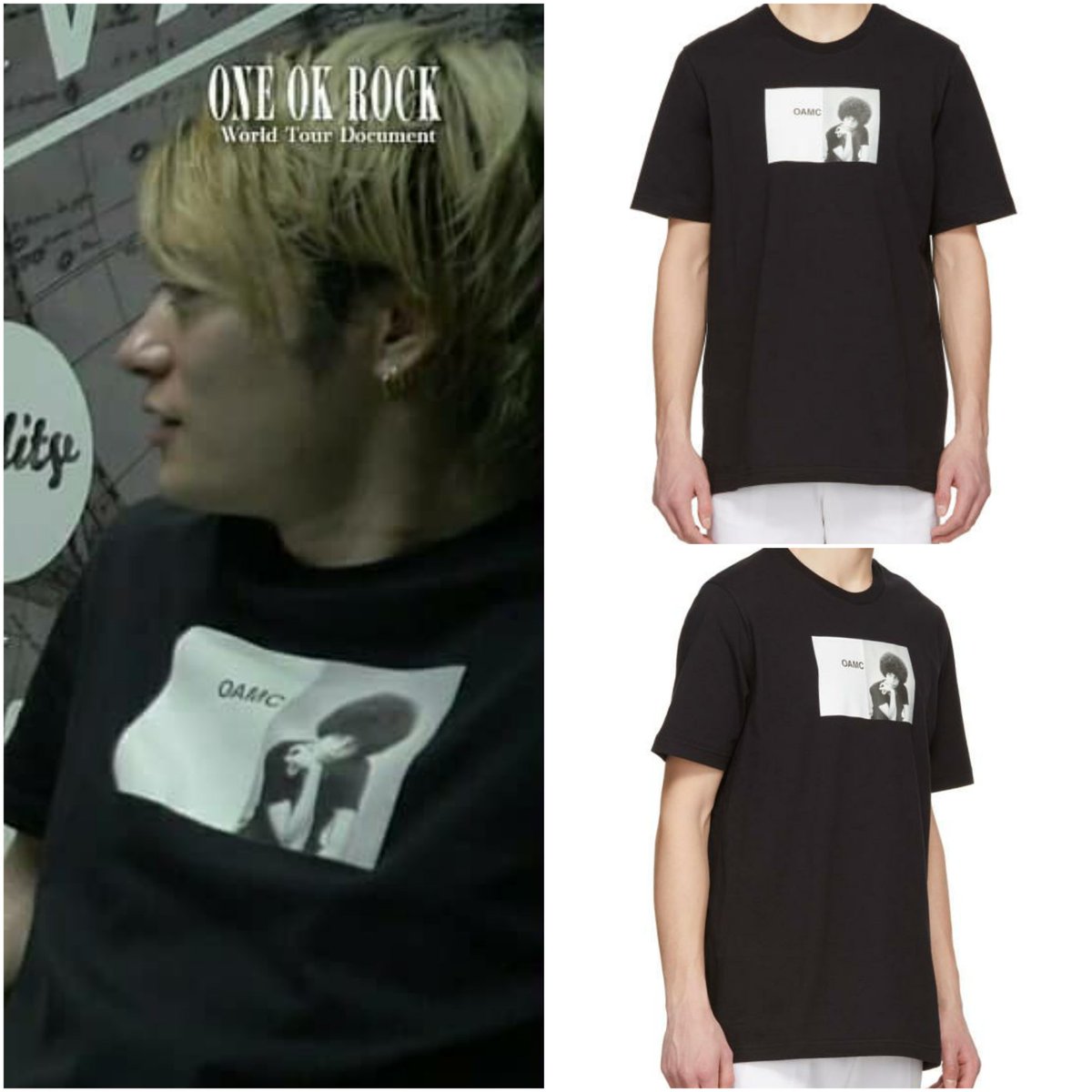lee13215_10969's tweet photo. Toru ๐
OAMC
Black Angela Davis T-Shirt
$165 (ยฑ Rp. 2.359.600)
#Toru #ONEOKROCK
#OORStyle #OORFashion https://t.co/wUAmWSDP7W