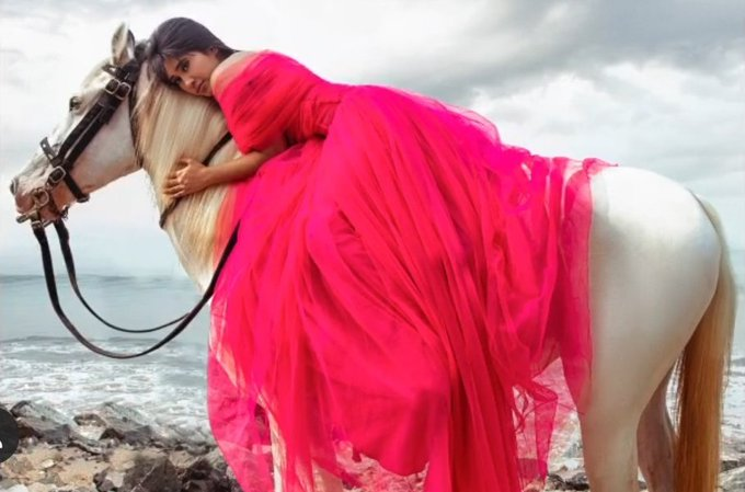 ashi_singh_3's tweet photo. Love love love this picture! She's looking fabulous😍🔥

It was Shivi's idea to do this type of photoshoot.She wanted to do something different other than the typical glamorous type one! 

ps: pls do this kind of unique type photoshoot more in the future❣️ #yrkkh @shivangijoshi10 https://t.co/qWoosWFtJD
