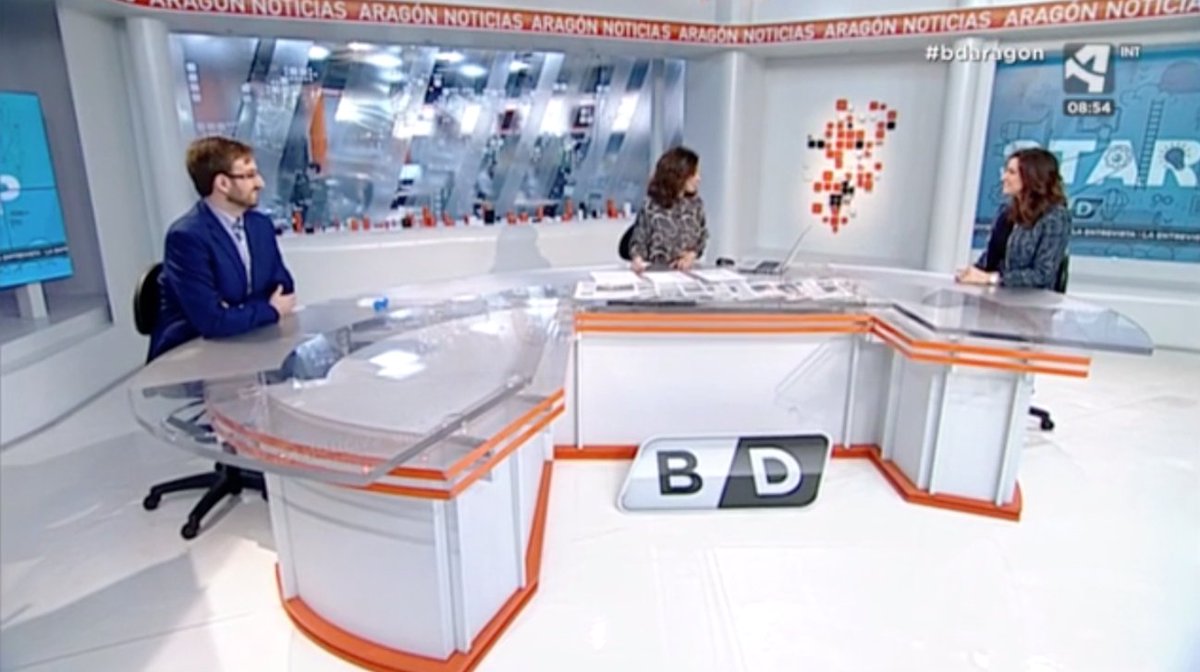 #soyAJE Compartimos la aparición en <a href="/aragontv/">Aragón TV</a> de @SilviaPlaza_T #JuntaAJE y Javier Sanz <a href="/InfinitiaR/">INFINITIA Industrial Consulting</a> #socioAJE que explicaron en #BuenosDíasAragón los detalles de #TendUPZGZ
Un evento 🔝 que ha superado las expectativas👏🙌
▶youtube.com/watch?v=tKfTHB…
<a href="/ibercaja/">Ibercaja</a> @EcosistemaMas