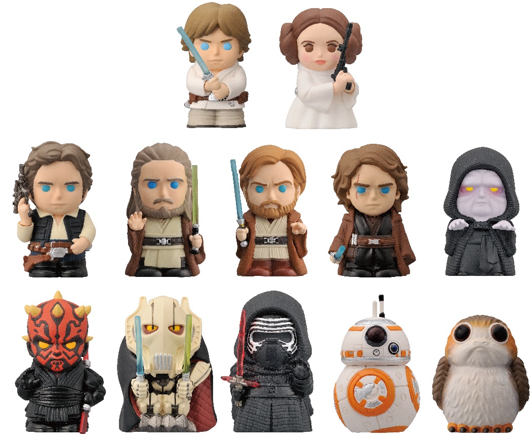 STAR WARSのソフビパペットマスコット2が新登場！ STAR WARS POPUP