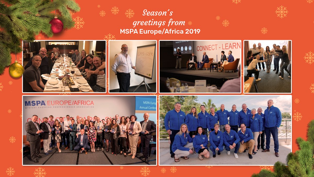 The MSPA Europe/Africa Board of Directors sends you all best wishes for Happy Holidays and a magnificent New Year. mspa-ea.org