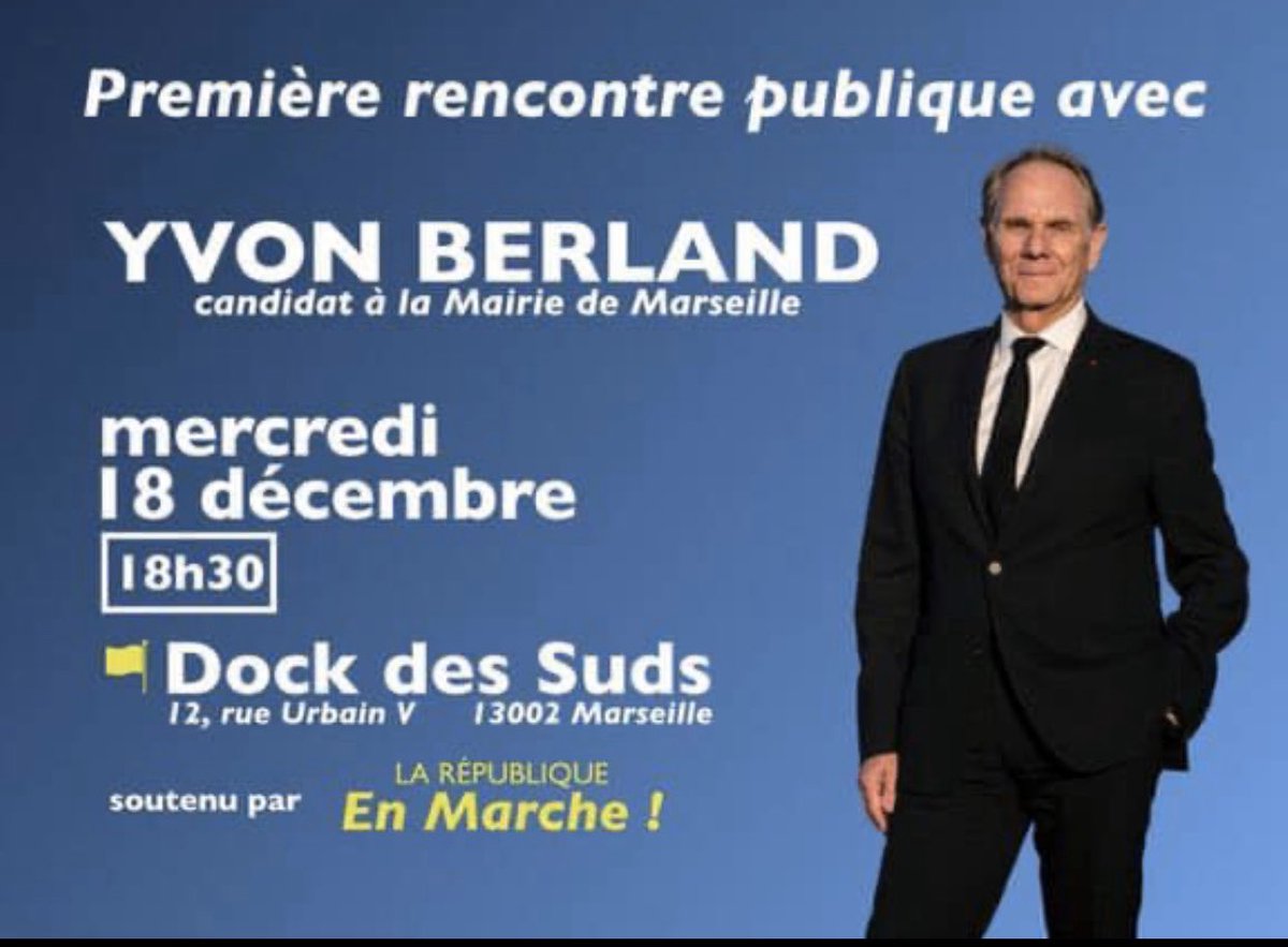 RaconCathy's tweet photo. Je serai ce soir au premier rassemblement pour les Marseillais initié par le candidat @YvonBerland. 
Aux côtés de mon collègue @saidahamada et de @CCastaner, au rdv de cette nouvelle page à écrire collectivement pour la refondation de #Marseille https://t.co/JdVqRraiux