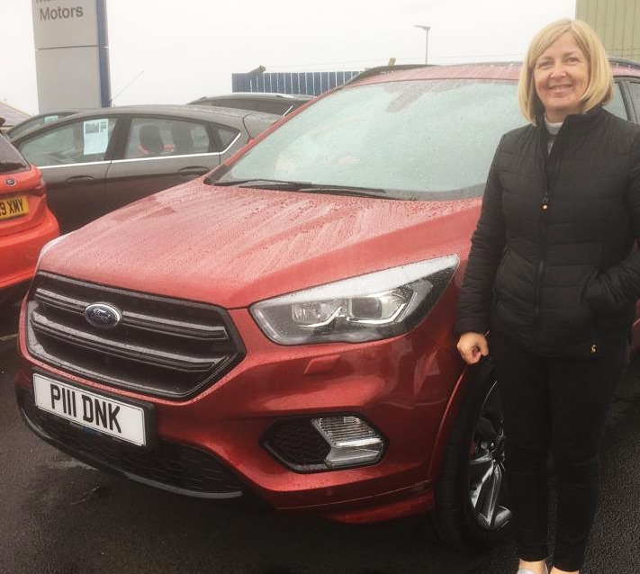 maxwellmotorsuk's tweet photo. 🚗| NEW KUGA COLLECTED
Julie & Phil Dunkley popped into #MaxwellMotors recently to collect their new car - this fantastic looking Ruby Red Ford Kuga 2.0 TDCi (180PS) ST-Line Edition AWD.
#localFord #Ford #localcustomer https://t.co/4nRPF1yPE4