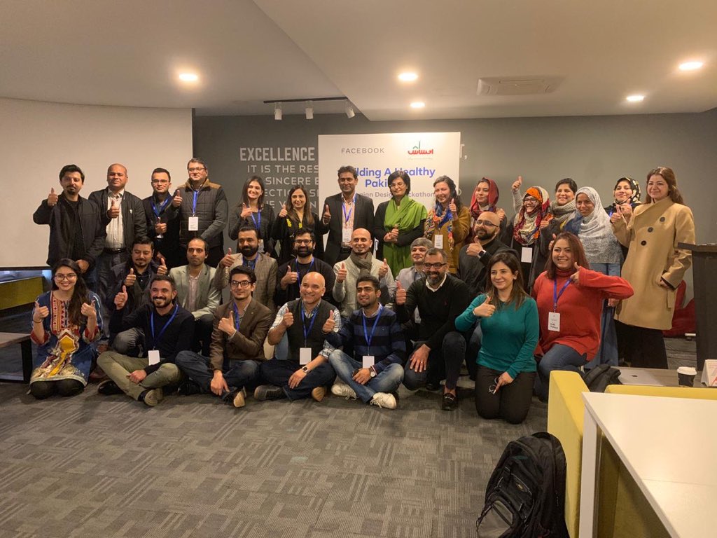 Invest2Innovate's tweet photo. i2i, in partnership with @Facebook, @Ehsaas_Pk and Centre for Social Entrepreneurship, hosted a Malnutrition Design Campaign Hackathon at the National Incubation Center.
#StopStunting #MissionNutrition #EhsaasHacks https://t.co/AvZttU5Qzd