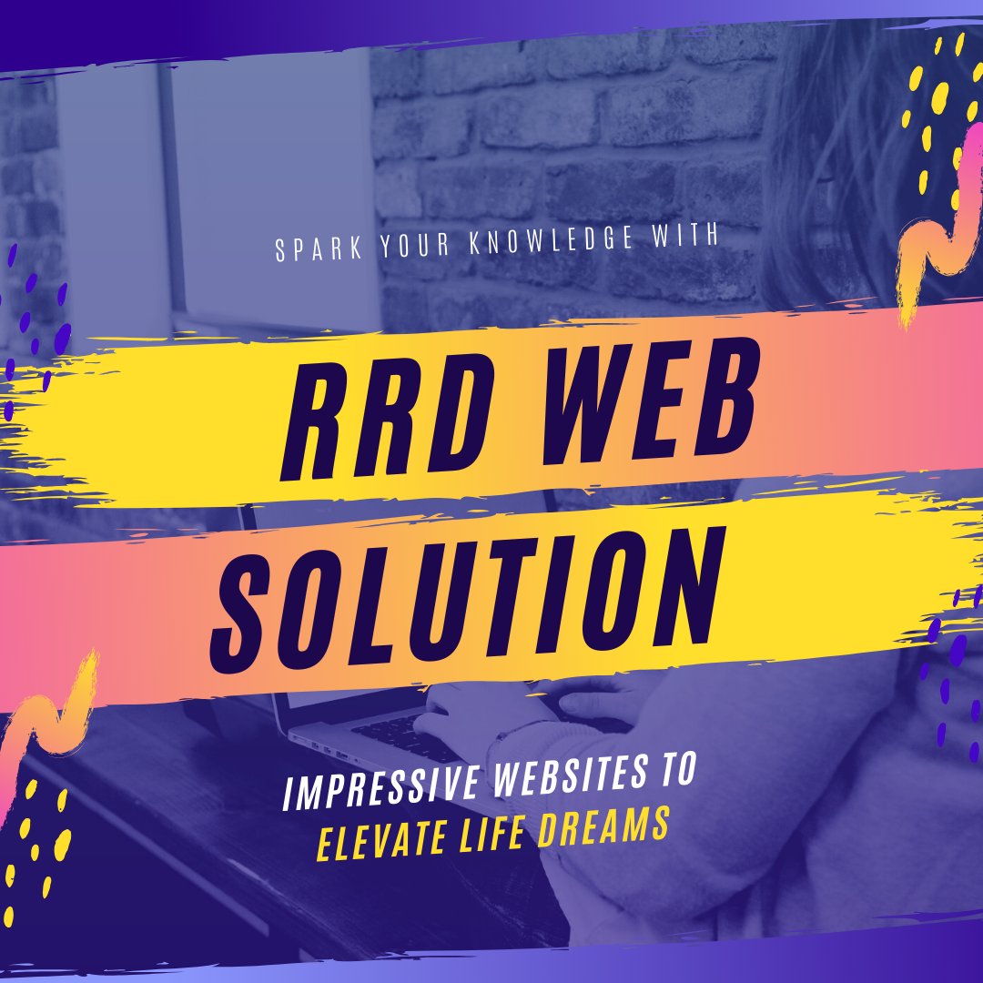RRDWebS's tweet photo. Spark Your Knowledge with
RR Dream Solution - Elevate Life Dreams
Impressive Websites to #Grow #Fast
#RRDWebS #WeAreRRDWebS #Website 

https://t.co/9E5Xc8KBP4 https://t.co/rrUgrTUodI