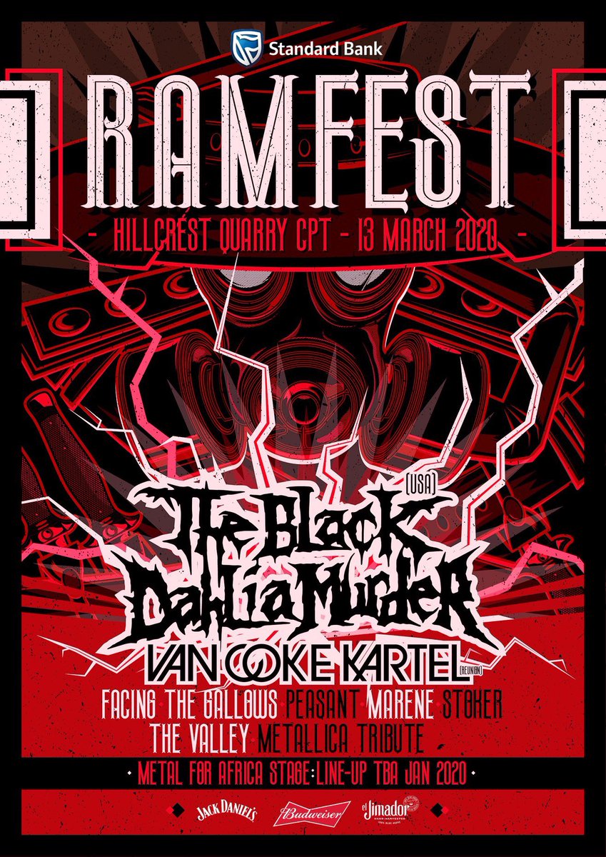 WE ARE PLAYING <a href="/RAMfest/">RAM</a> CT alongside The Black Dahlia Murder and a slew of local heavy hitters. Mal amped!