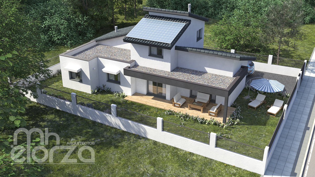 mhelorza's tweet photo. Hoy os mostramos un nuevo proyecto junto a @100x100madera ! Un nuevo hogar saludable y respetuoso con el #medioambiente. Construida bajo el estándar #Passivhaus y por tanto de consumo casi nulo #ECCN #nZeb https://t.co/CXzYsOVqcz