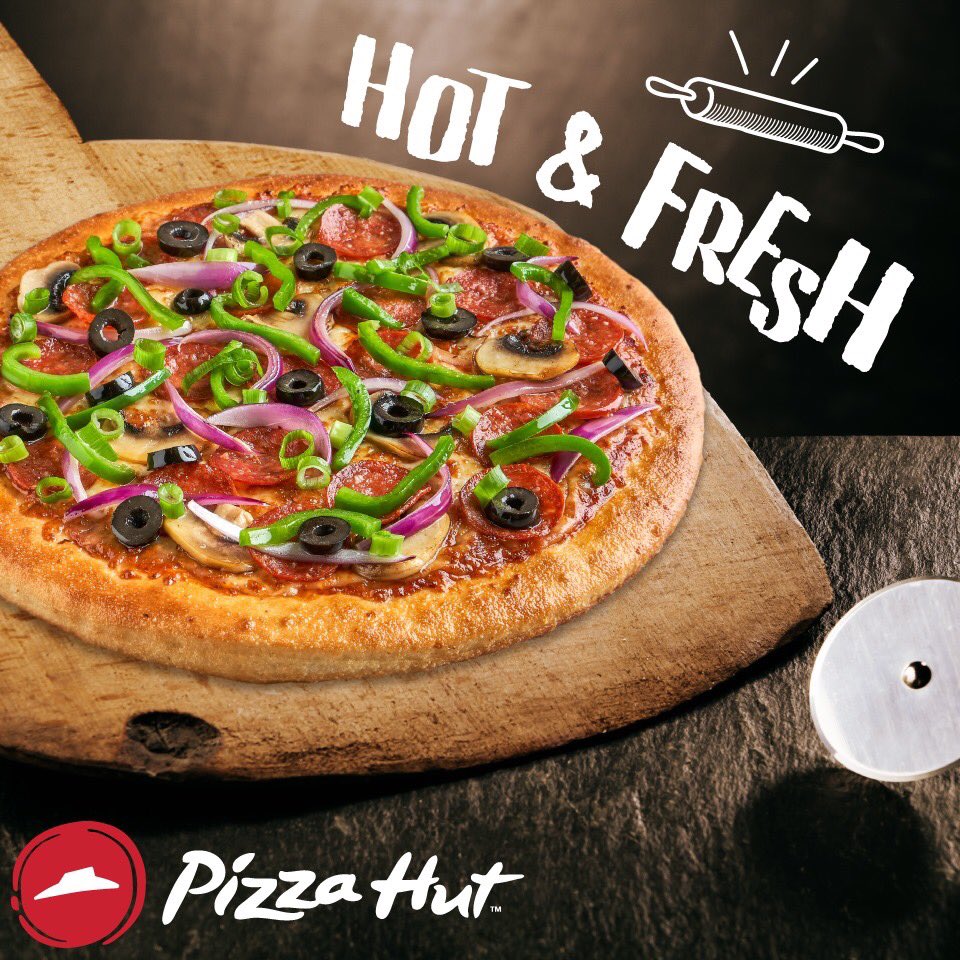 This is how we “roll” 😎🍕 Get your favourite #PizzaHut pizza delivered today. pizzahut.co.za