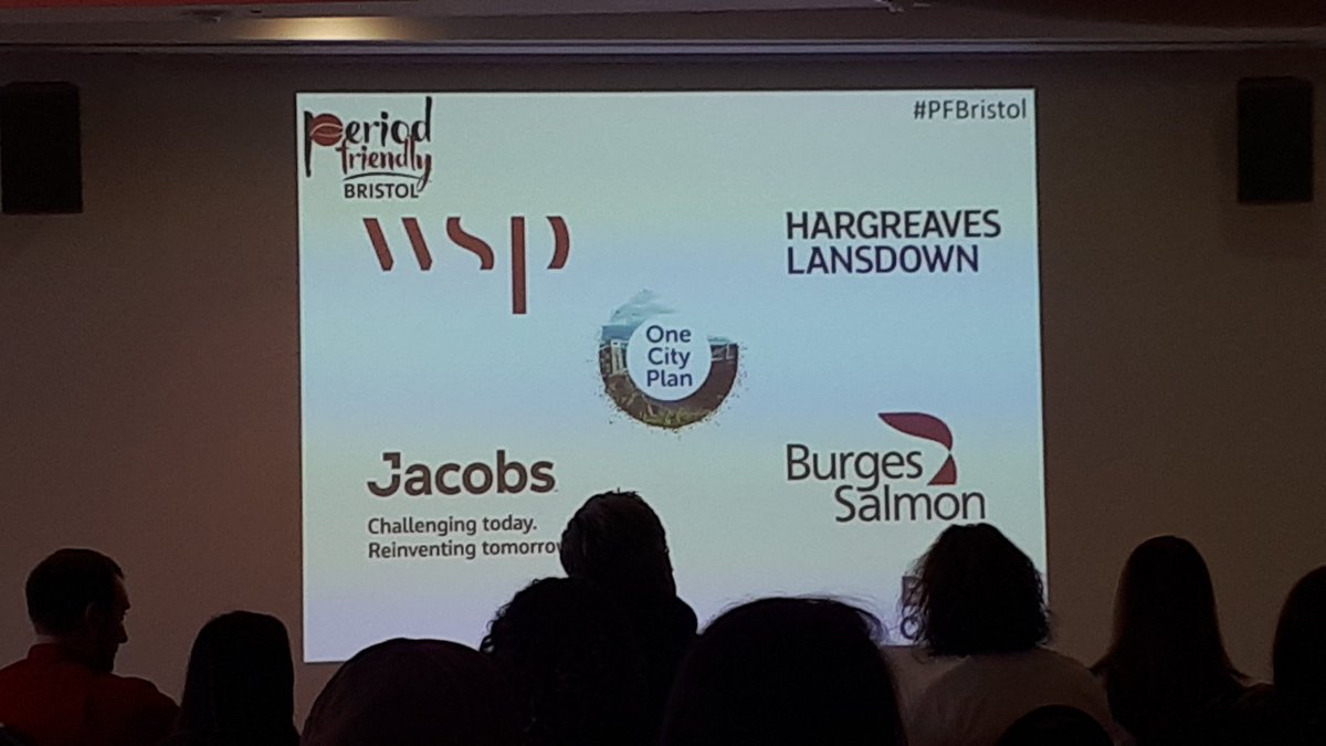 @WSP_UK are delighted to be working with <a href="/JacobsConnects/">Jacobs</a> <a href="/HLInvest/">Hargreaves Lansdown</a> <a href="/BurgesSalmon/">Burges Salmon</a> <a href="/BristolCouncil/">Bristol City Council</a> <a href="/helengt76/">Helen Godwin</a> &amp; <a href="/MarvinJRees/">Marvin Rees</a> to make Bristol Period Friendly. 30% of girls in Bristol are still missing school in 2019 due to period poverty #PFBristol