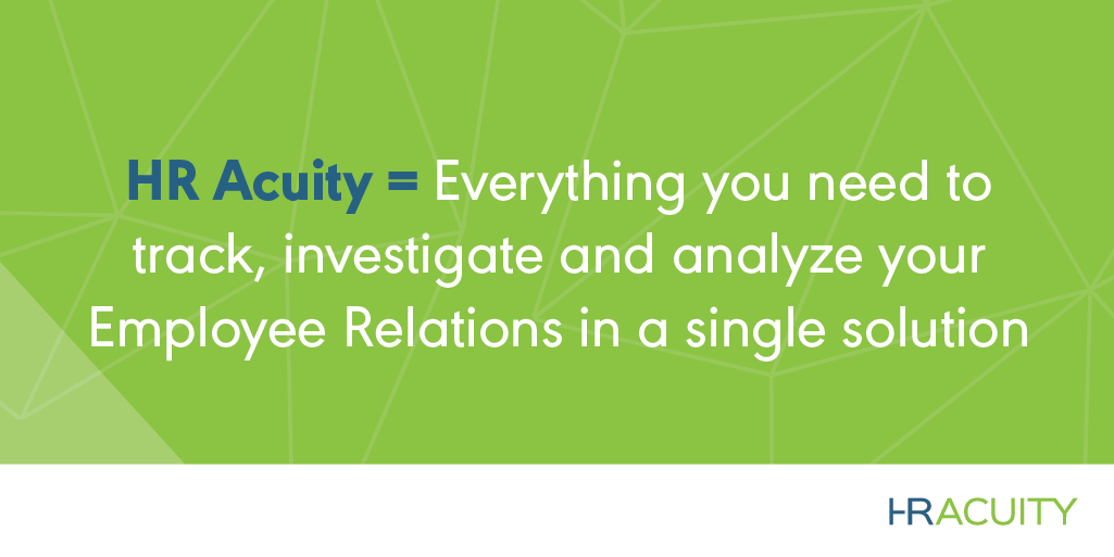 Ready to build a better workplace? Schedule a product demo to see how HR Acuity can help your organization identify, track and investigate employee issues. bit.ly/2HlE0MU #HRTech