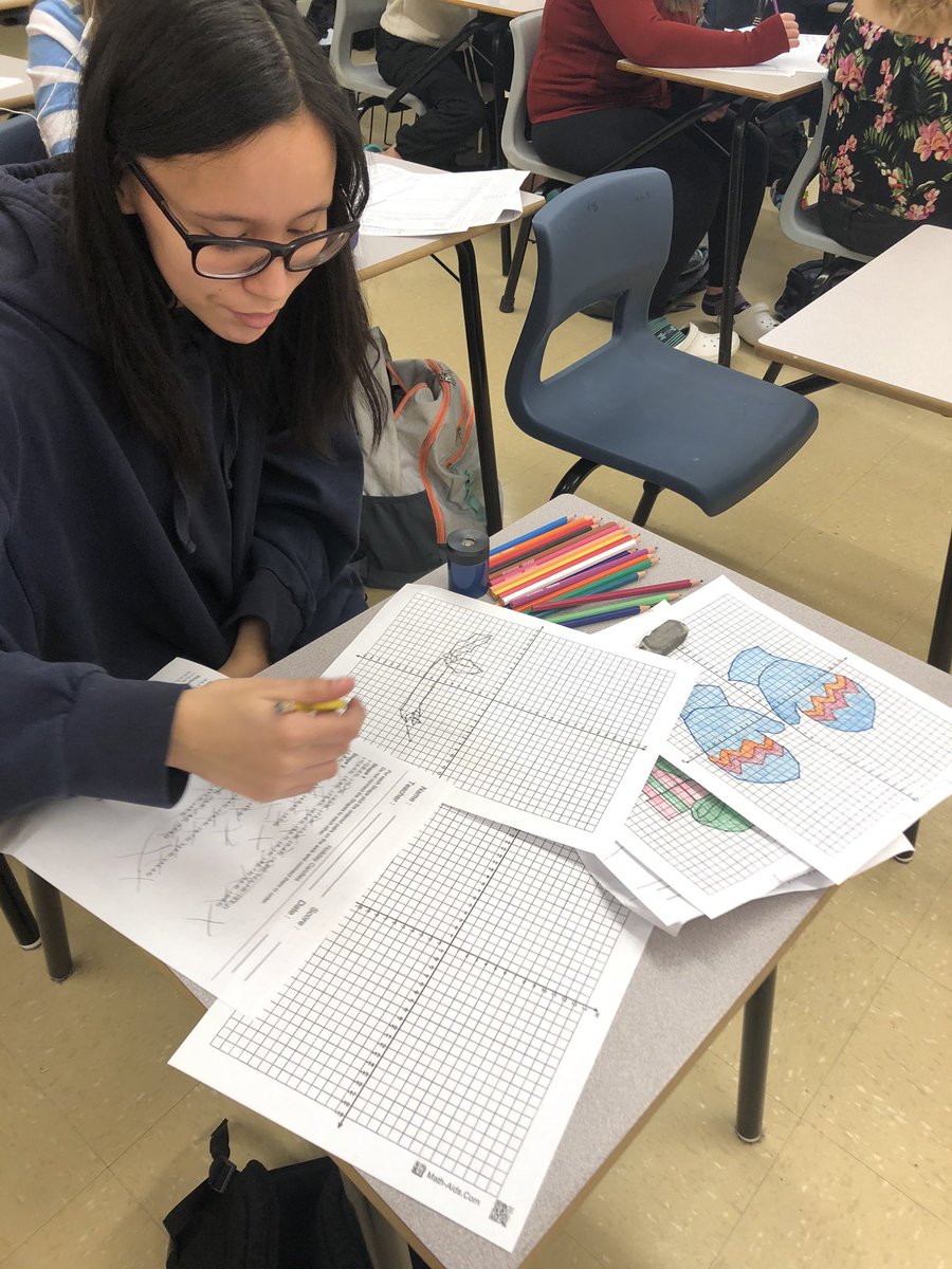 lorinash99's tweet image. Taking a break from unit 4 to do some Christmas graphing!  #grade9math @skhmavericks #practiceplottingpoints #happyholidays #mathisfun