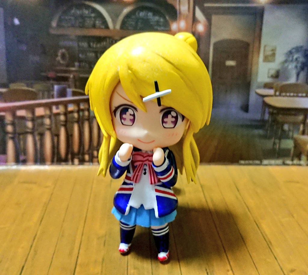 きんいろモザイクより、ねんどろいど九条カレン！ カレンは笑顔が