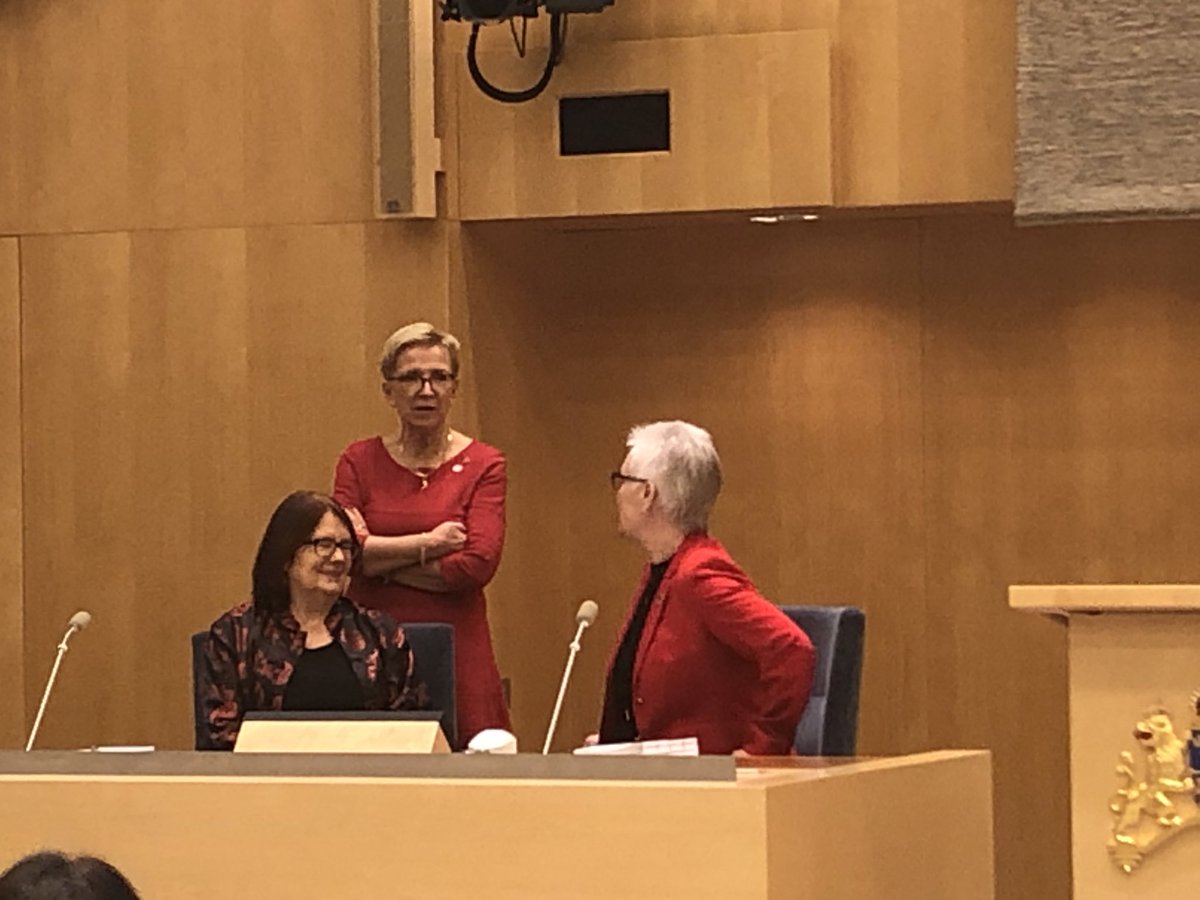 De tre vise talmännen i #riksdagen