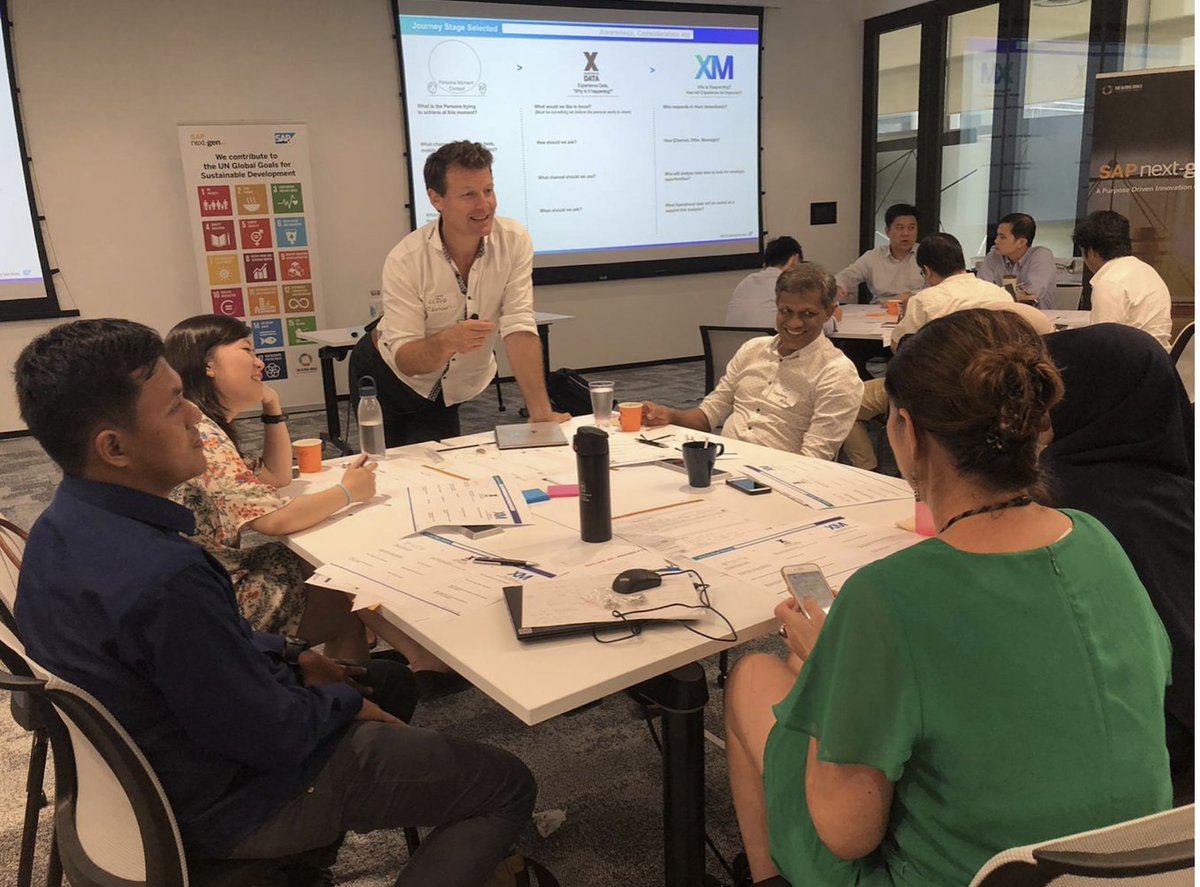 Read the latest article, 'The <a href="/SAPNextGen/">SAP Next-Gen</a> Academy for Experience Management Comes to #Singapore' 🇸🇬 providing participants with an understanding of using X (experience data) + O (operational data) to close experience gaps! #XM

Article ⟶ medium.com/@SAPNextGen/th…