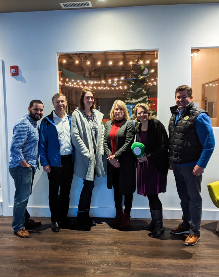 We enjoyed having our friends Kyle, Kelly, and Elaine from @vastbroadband  at the #CrowdFiber office this week. We hope you enjoyed your time with us in the peach state.🍑 #georgiaonmymind #Broadband #jointhecrowd #smartestwaytogrow