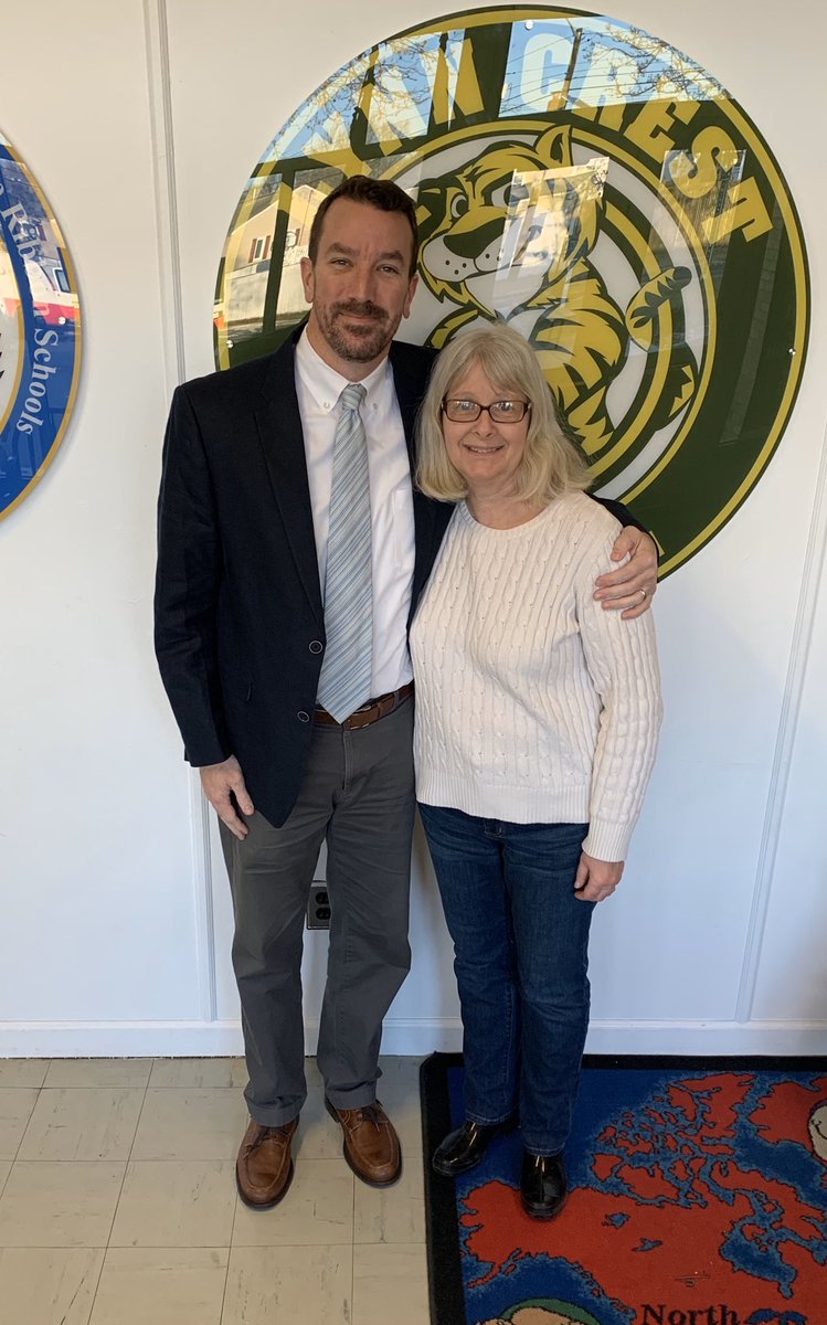 LynnCrestTigers's tweet photo. Congratulations to Ms. Vitollo (@LynnCrest1V) and Ms. Torzewski for being named our school’s Teacher of the Year and Educational Services Professional of the Year for the @NewJerseyDOE Governor’s EOY Program. Peer recognition is the BEST recognition! #22Tigers #1WTSD https://t.co/2jlJw1P2JD
