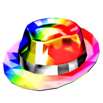 News Roblox On Twitter Breaking Roblox News The Rainbow Sparkle Time Fedora Is Now Out - roblox clothes codes included sparkle
