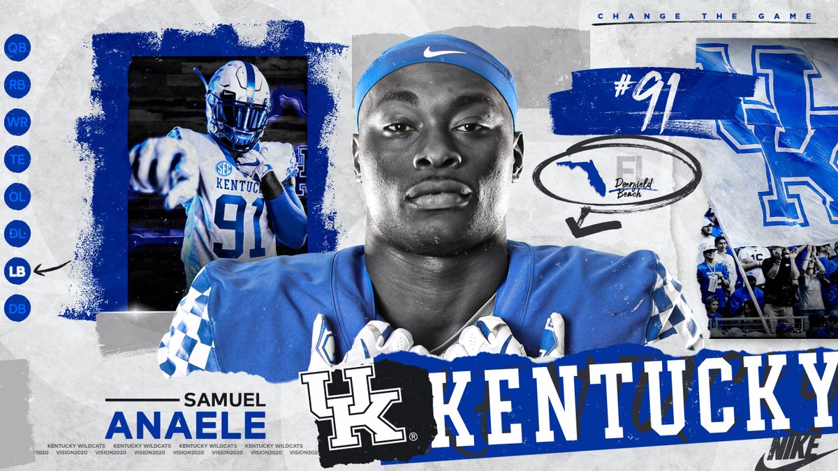UKFootball's tweet photo. Welcome to the family, @Ebukasammie! #Vision2020 #NSD2020 #BBN #BringIt https://t.co/SjBZZlieCm