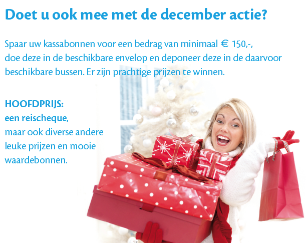 Spaar je kassabonnen van Winkelcentrum Brandevoort en win een reischeque twv 500 Euro