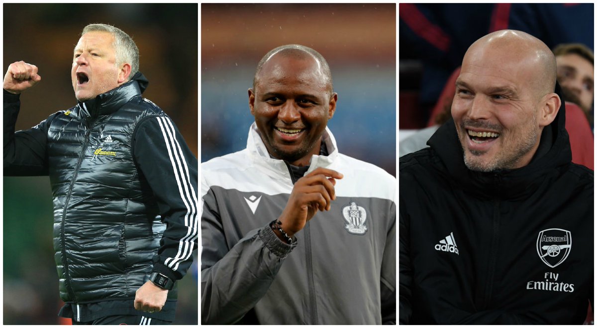 BBCSport's tweet photo. Sheffield United's Chris Wilder, Nice's Patrick Vieira, and Arsenal's Freddie Ljungberg have all come through the Football Association of Wales Trust's coach education programme.

David Adams is now new man behind the Welsh football manager factory 👇

https://t.co/OkvdfFOYqp https://t.co/Mm3FipZtPx