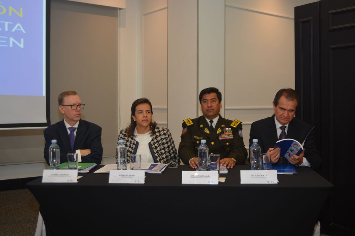 Ministerio de Gobierno Ecuador tweet media