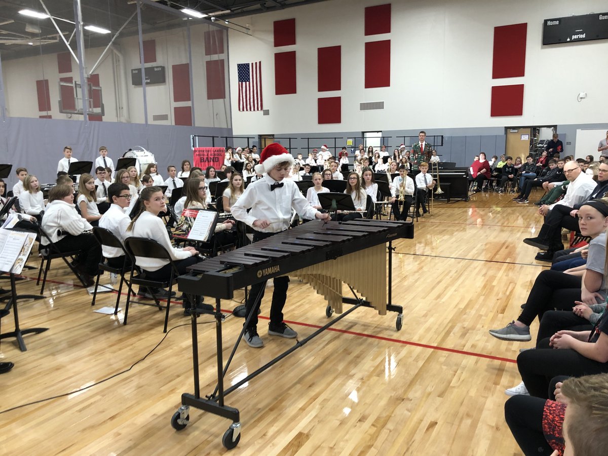 MLMSmuskies's tweet photo. Thank you to the 6th Grade Band for the encore performance this morning! What a great way to start the day! @joel_snavely @MuskegoNorwaySc #MLMuskyPride https://t.co/DihrXPsZqM