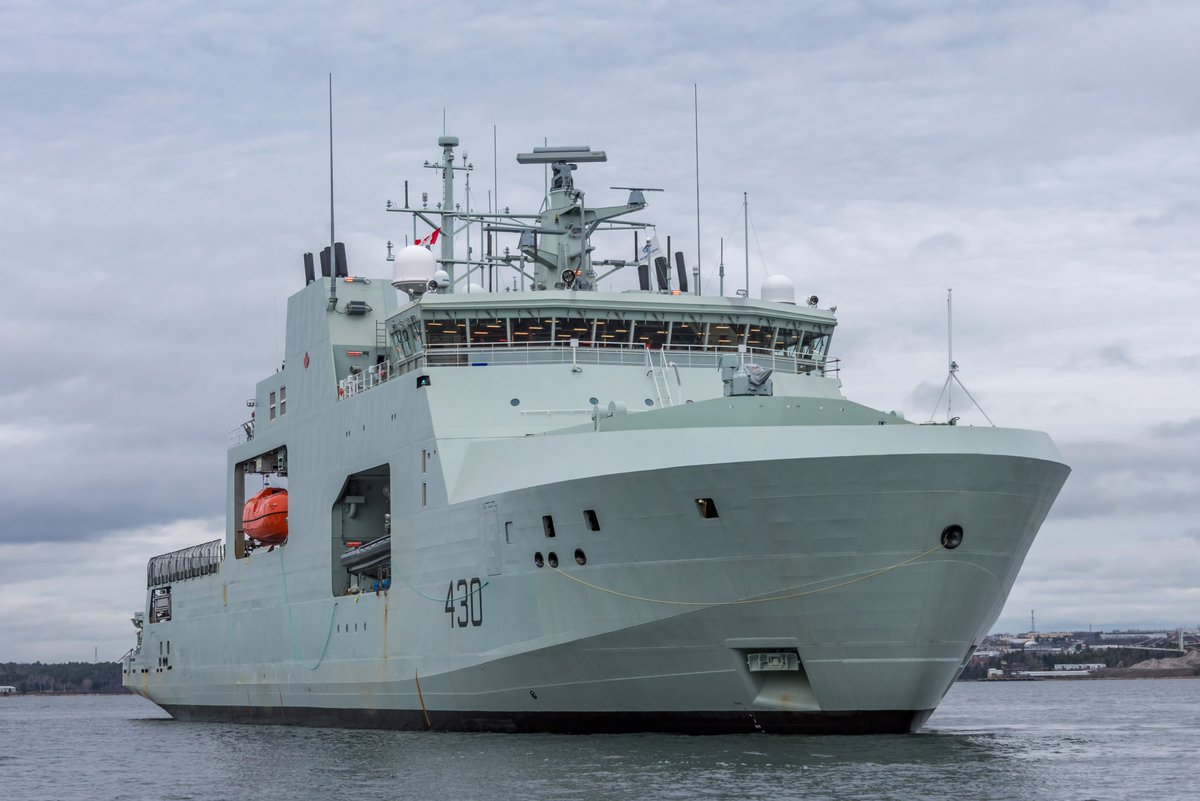Progress has been made on 4 Arctic Offshore Patrol Vessels. The future #HMCSMaxBernays & #HMCSWilliamHall are under construction, while the future #HMCSMargaretBrooke was recently launched in the Halifax Harbour and the future #HMCSHarryDeWolf has begun trials. #YearinReview 2019