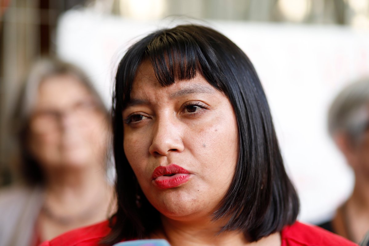 elmostrador's tweet photo. AHORA| Natalia Castillo (RD): “Se deben incluir a los independientes, a los pueblos originarios y garantizar la paridad de género” https://t.co/e8iY8c1Bqx