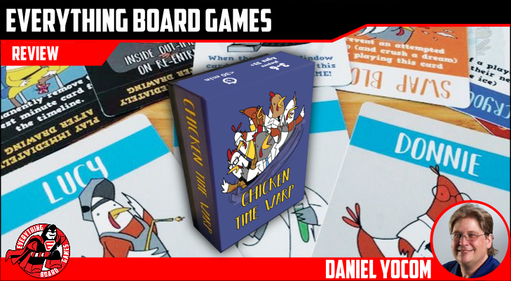 Ready to be a Chicken Scientist traveling through time and space? Okay, who really is? Today Daniel takes a look at Chicken Time Warp, from CrashStache Games. See his thoughts at bit.ly/2r9VmqY. <a href="/chickentimewarp/">Chicken Time Warp Game</a>