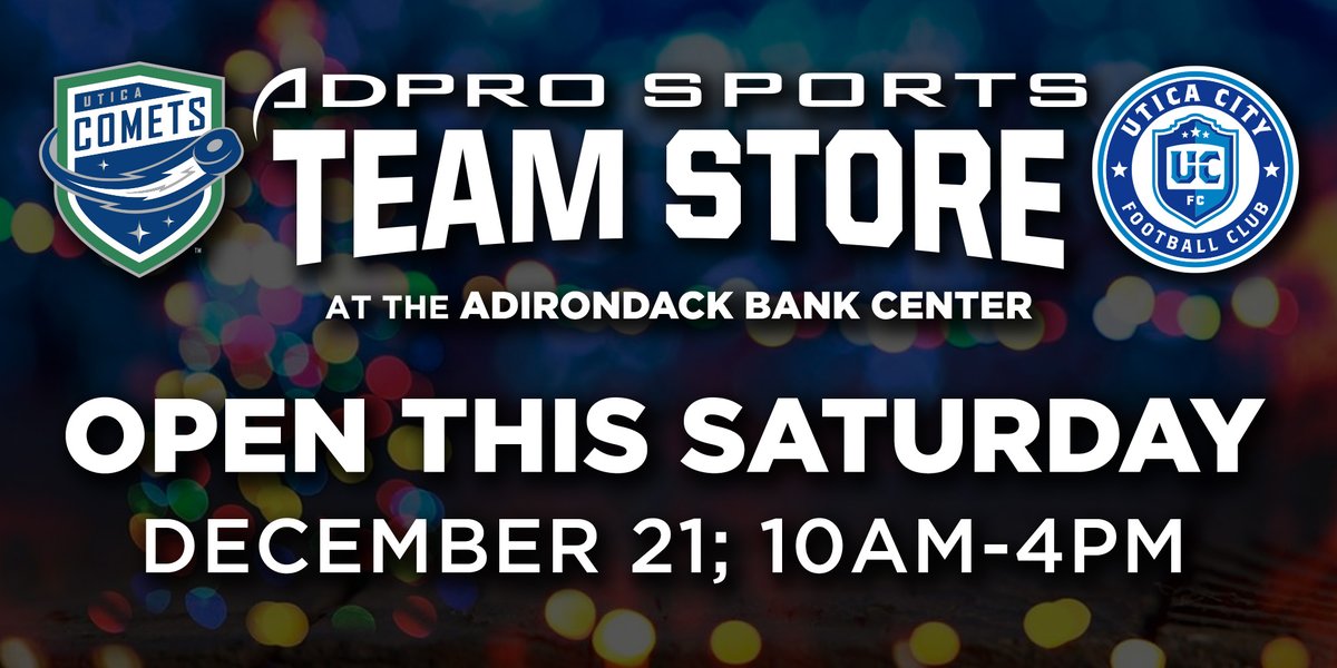 Need a last minute Christmas gift? We’ve got you covered! The <a href="/ADPROSports/">ADPRO Sports</a> Team Store will be open this Saturday, December 21 from 10am-4pm!