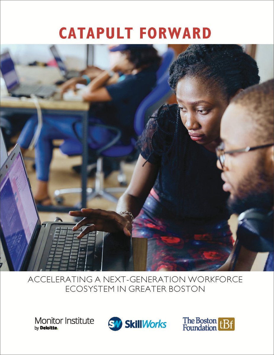 bostonfdn's tweet image. As you listen to this panel, note that the "Catapult Forward" report is now posted online at tbf.org/catapultforward. #catapultproject #wkdev