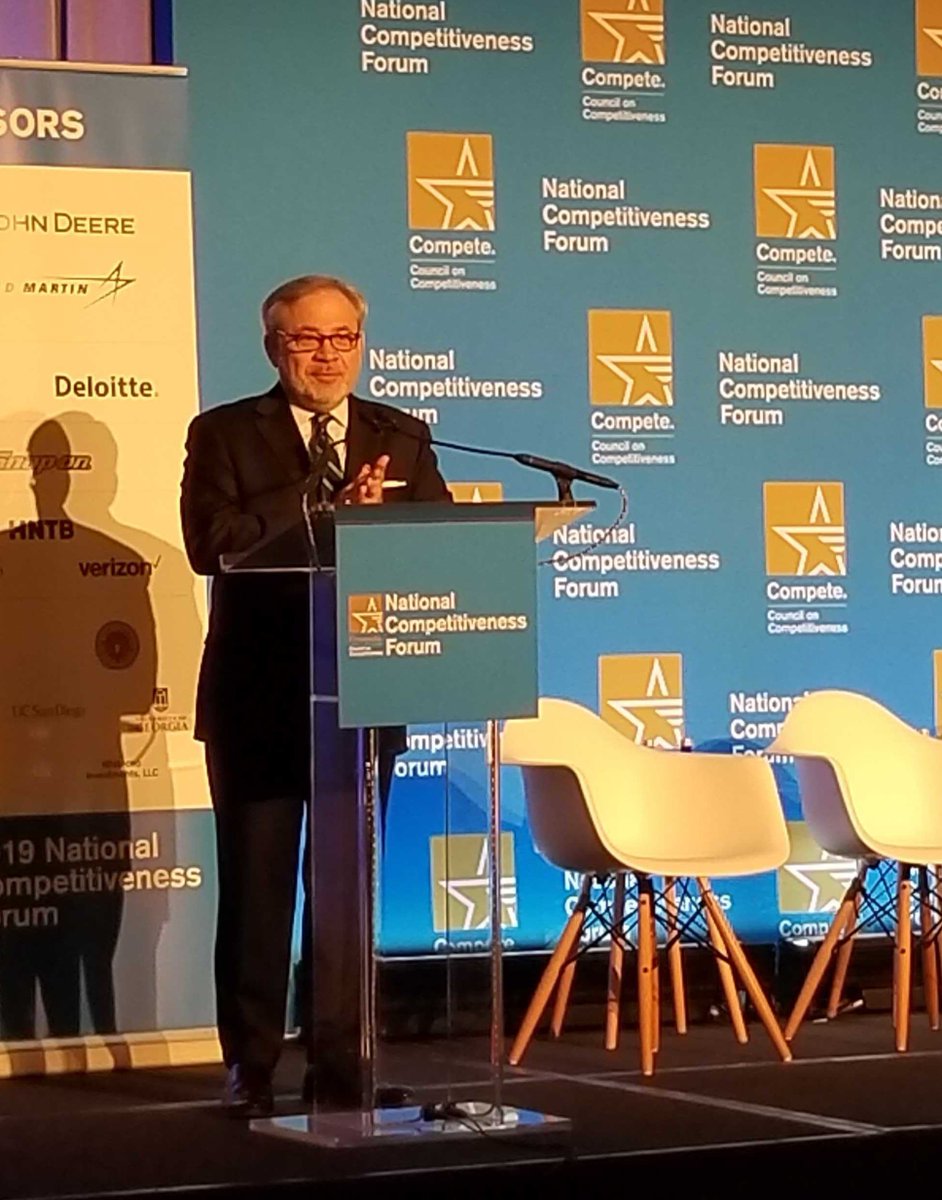 Deborah Wince-Smith (@dwincesmith) on Twitter photo We are grateful to <a href="/Energy/">U.S. Department of Energy</a> Secretary Dan Brouillette for speaking at the #2019NCF. Thank you, Secretary Brouillette, for taking the time to talk to our members about the importance of US #competitiveness. We are grateful to <a href="/Energy/">U.S. Department of Energy</a> Secretary Dan Brouillette for speaking at the #2019NCF. Thank you, Secretary Brouillette, for taking the time to talk to our members about the importance of US #competitiveness.