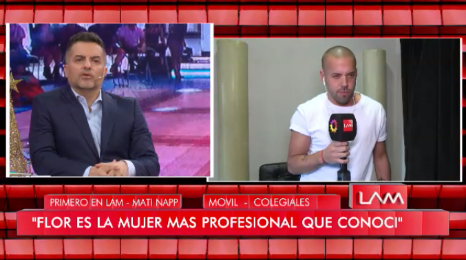 LosAngeles_ok's tweet photo. "@flor_vigna es la mujer más profesional que conocí", asegura @matinapp en #LAM https://t.co/NVKSFGd3OG
