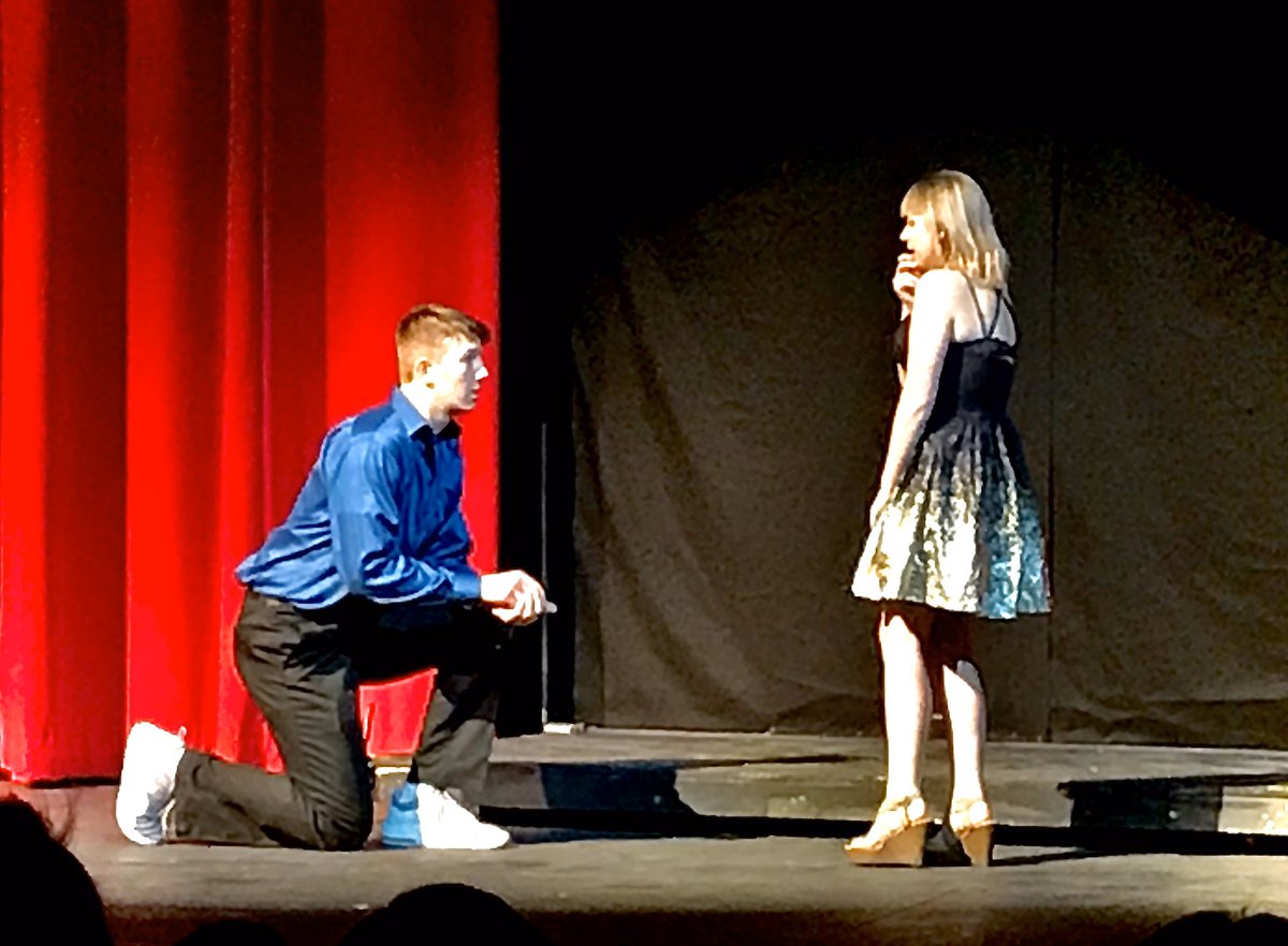 RamsFineArts's tweet photo. Mr. Kerr’s Theater I class did a phenomenal job with “The Nine Worst Breakups of All Time” for their final!  It was hilarious and their preparation really paid off. @Grayslake_Rams #D127GetsReal #taketheaterclasses https://t.co/GQyChLwMbi
