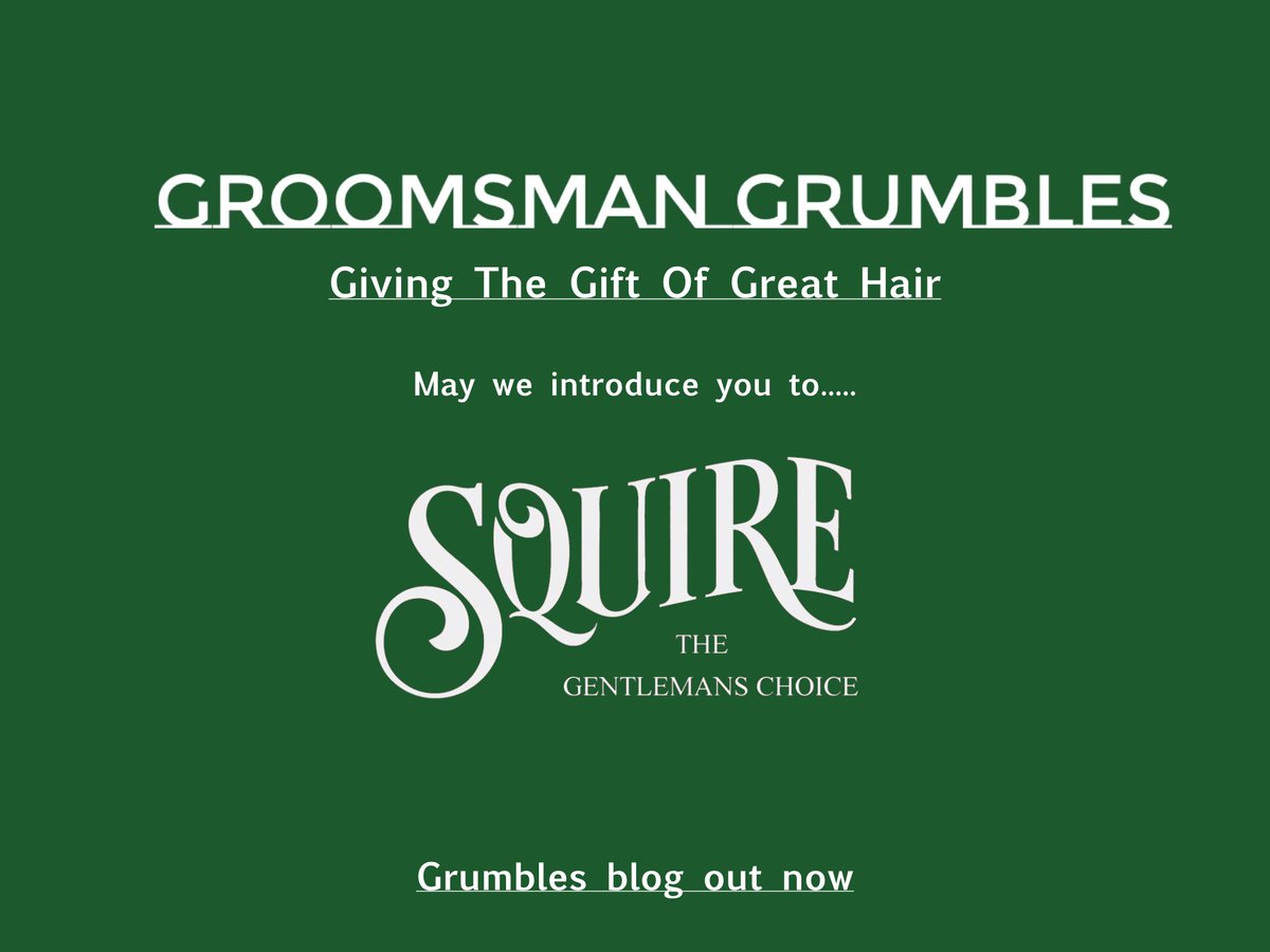 twardleworth's tweet photo. A great haircut and a great hair product should go hand in scissor. Introducing.....Squire.
Please follow the link and enjoy the read —> https://t.co/zP9LEwkWet https://t.co/rXnpe6NwOw